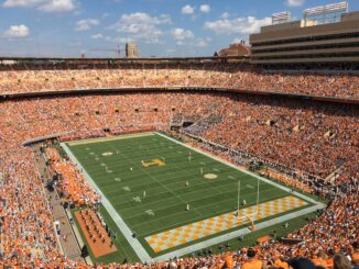 neyland stadium on game day